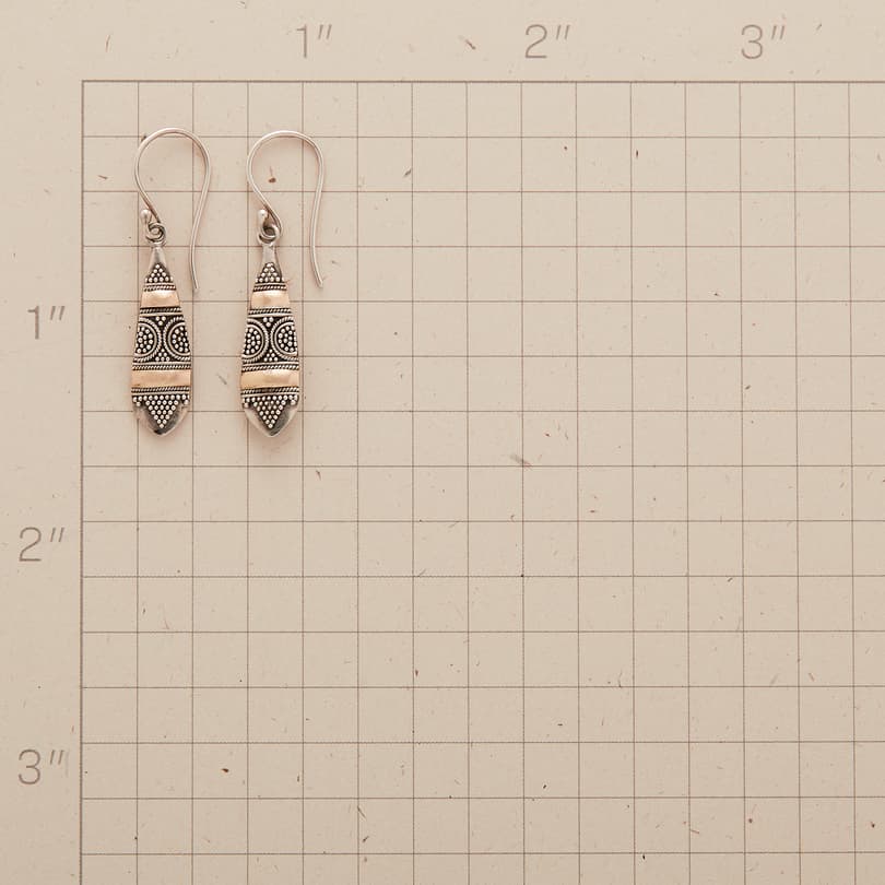 Tie Tab Earrings View 2