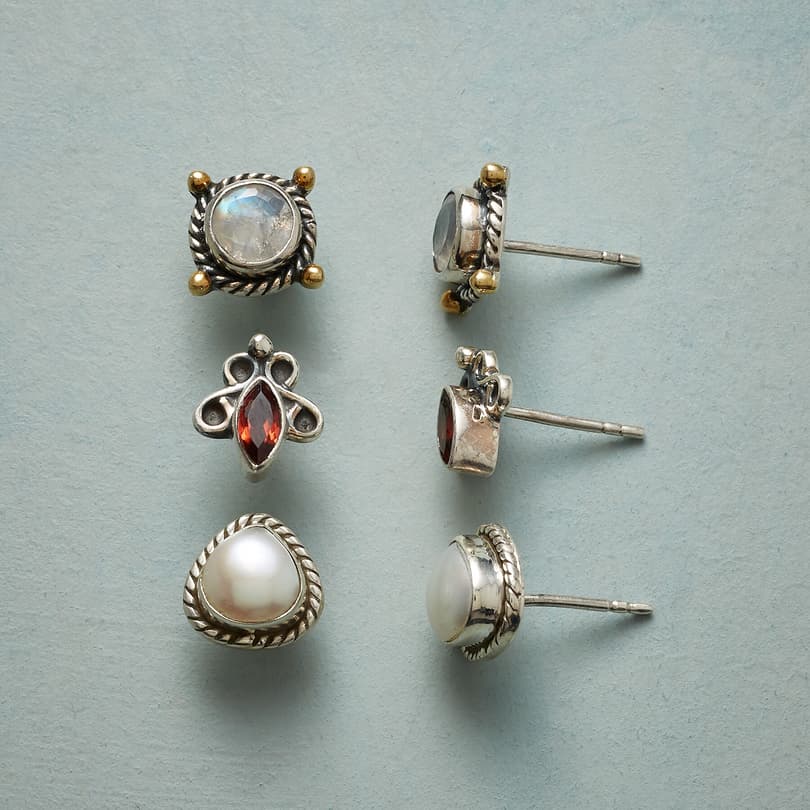 ALL SET EARRING TRIO view 1