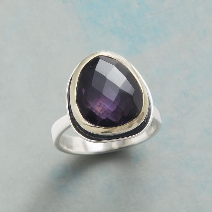 CRAZY FOR PURPLE RING view 1