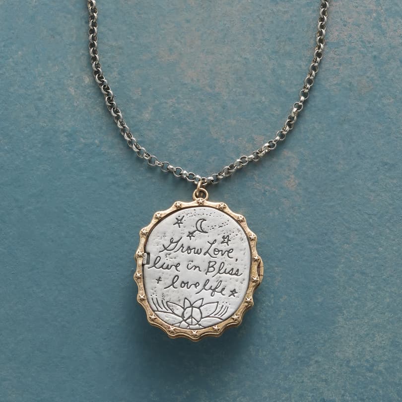 Forever Love Locket Necklace View 3