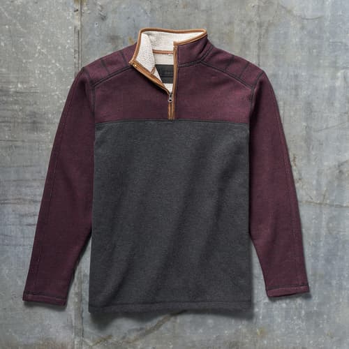 LAIRD 1/4 ZIP PULLOVER view 1
