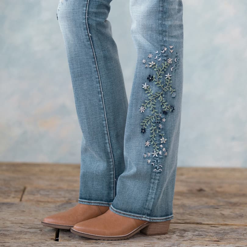 KELLY BLUEBERRY BLOSSOM JEANS view 5