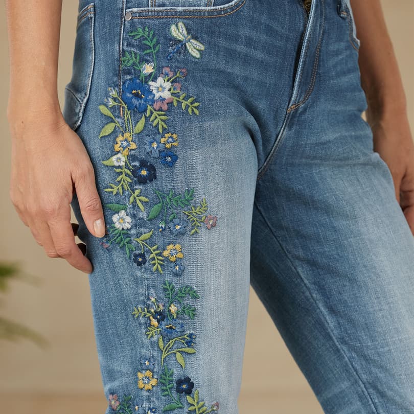 Driftwood Amaryllis Kelly Embroidered Jeans