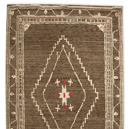 LURIA TIBETAN HAND-KNOTTED RUG view 1