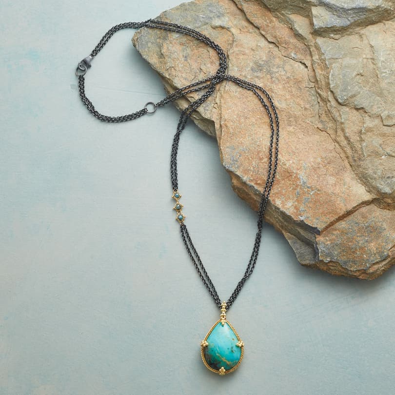 TURQUOISE TREASURE NECKLACE view 1