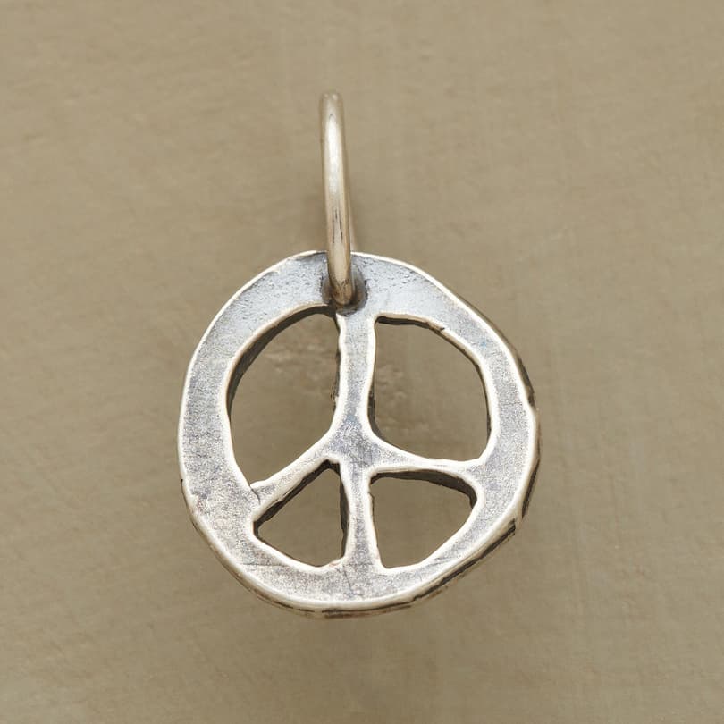 STERLING SILVER PEACE CHARM view 1