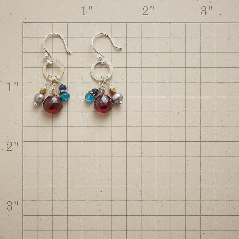 MAROONED AT MIDNIGHT EARRINGS view 1