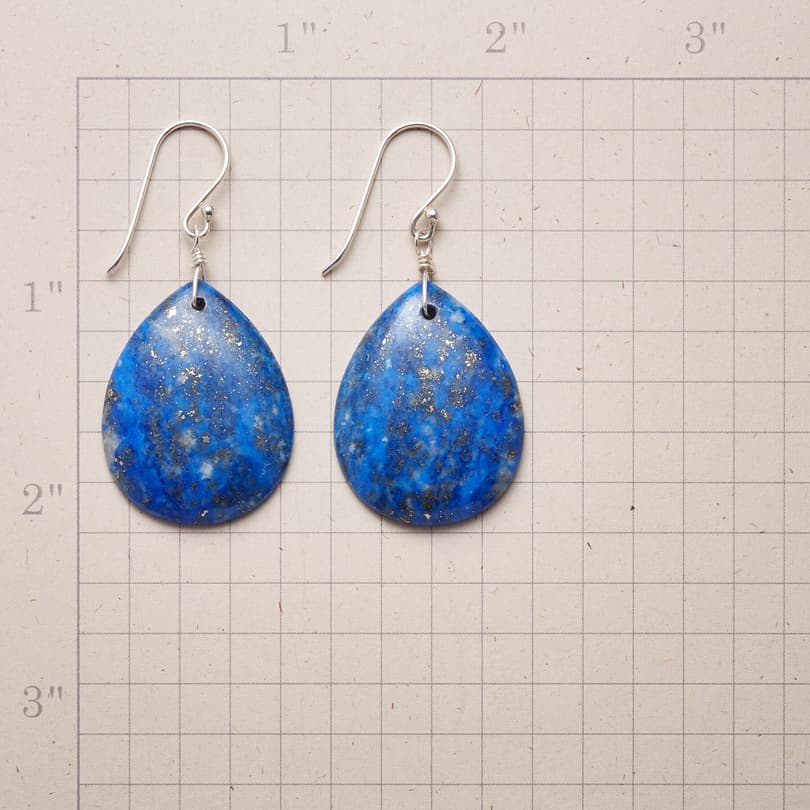 COSMIC VIEW LAPIS EARRINGS view 1