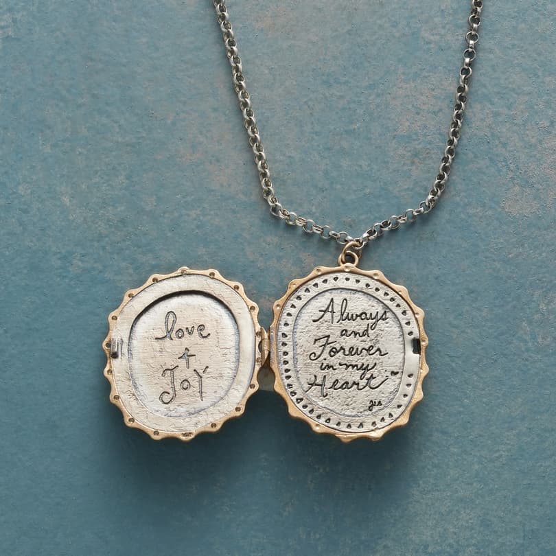 Forever Love Locket Necklace View 4