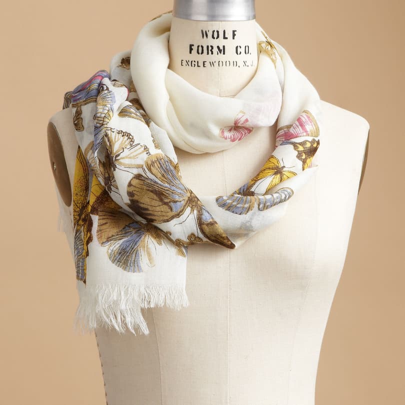 BUTTERFLY SCARF view 1