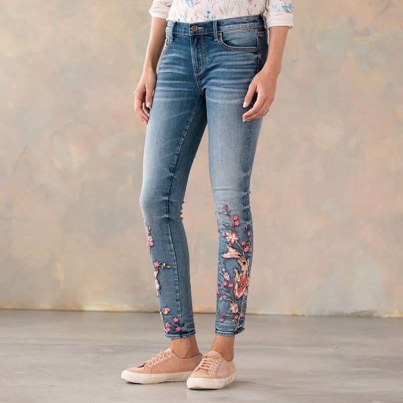 MARILYN KOI JEANS view 1