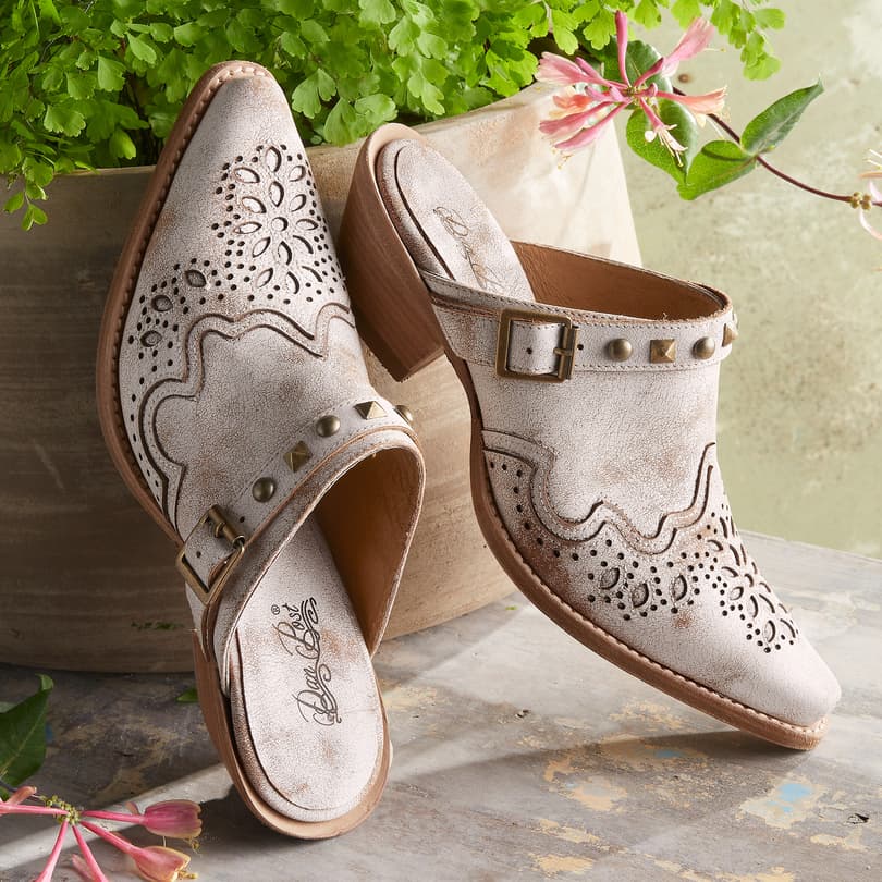 Womens store western mules