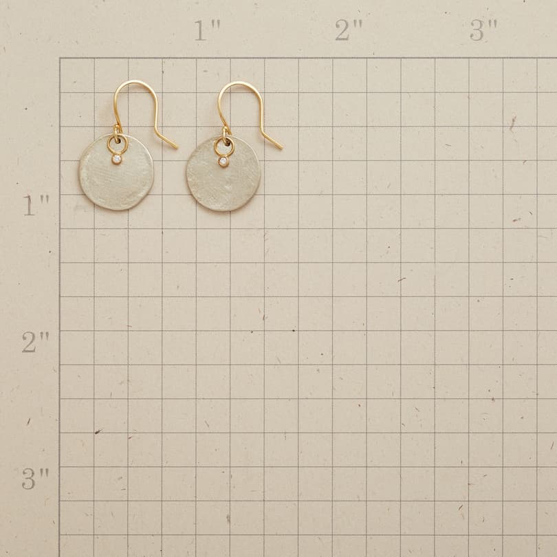 PARCHMENT PRINT EARRINGS view 1