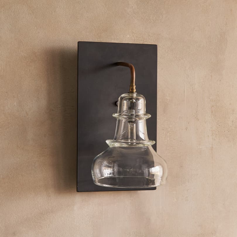 SALON GLASS SCONCE view 1