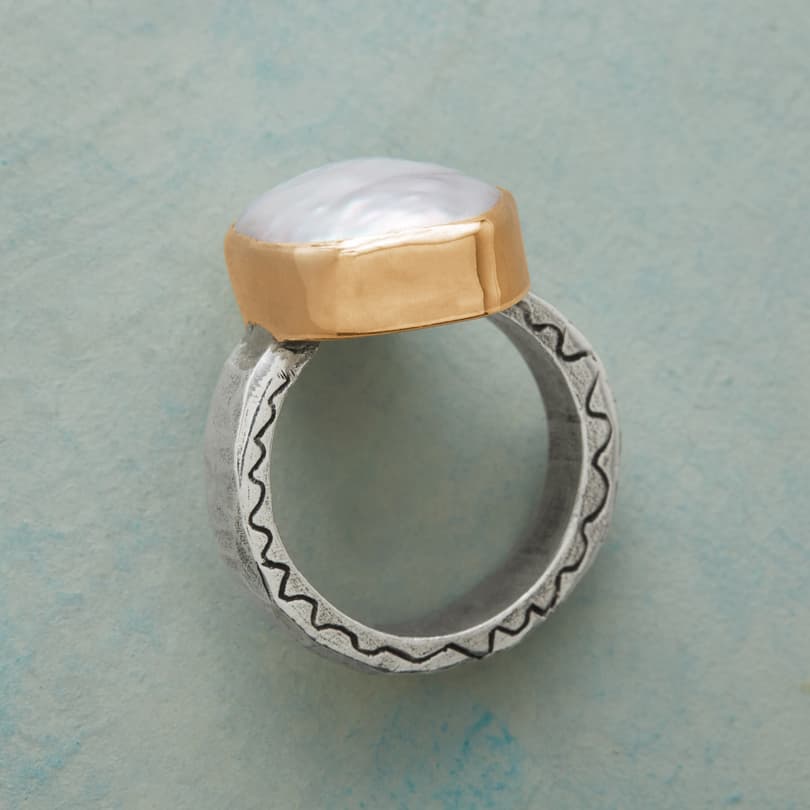 GRACE AND VIRTUE PEARL RING view 1