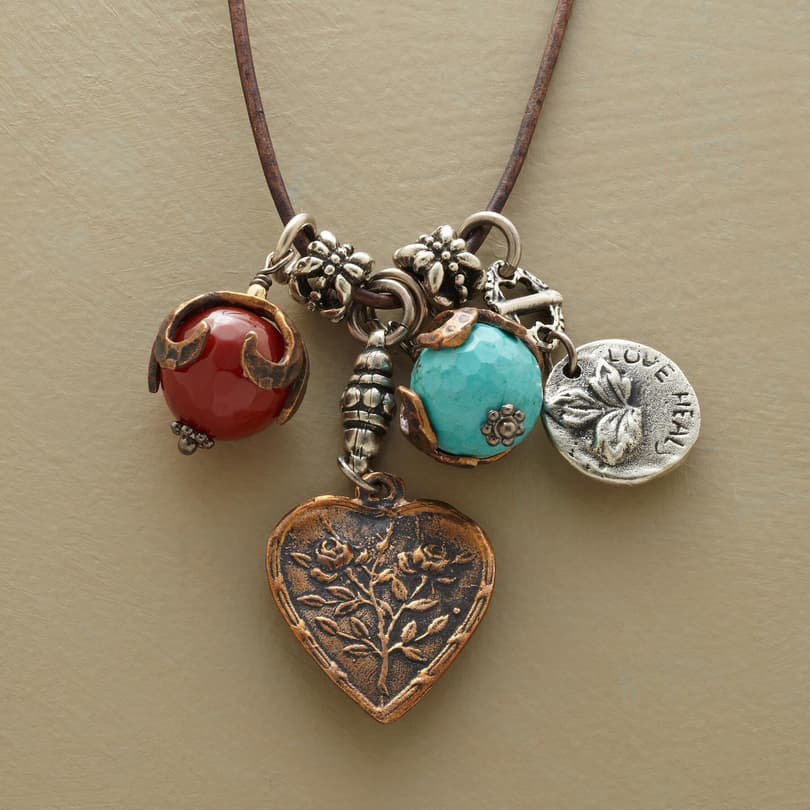 LOVE CHARMS NECKLACE view 1