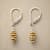 BRASS CAIRN EARRINGS view 1