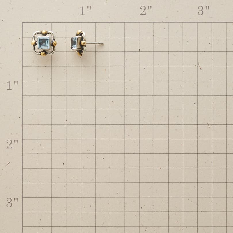 GALLERY IN BLUE EARRINGS view 1