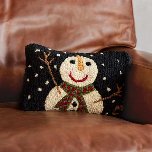 SNOWMAN MINI PILLOW view 1