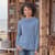 KIMIA CASHMERE SWEATER - PETITES view 1
