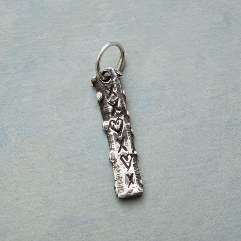 STERLING SILVER LOVE YOU MOM CHARM view 1