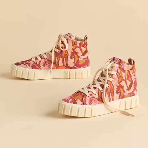 Wild Horses Platform Sneakers