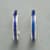 LINE OF LAPIS HOOP EARRINGS view 1