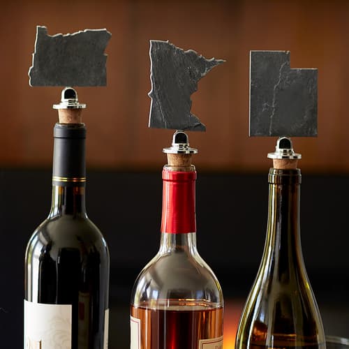 SLATE STATES - WINE STOPPER view 1