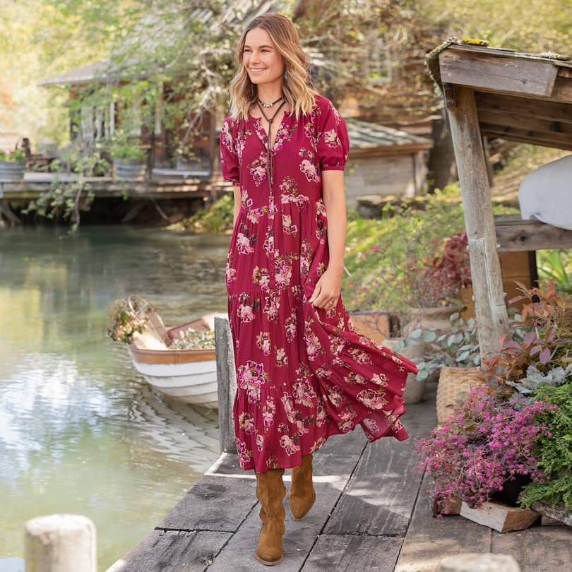 Marnie Floral Dress View 4C_CHRF