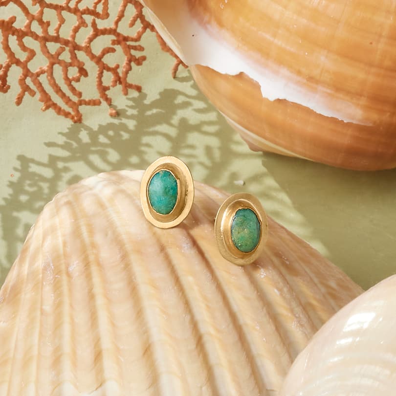 Turquoise Isles Earrings View 3