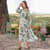 Giverny Gardens Dress - Petites View 6LIGHT-AQUA