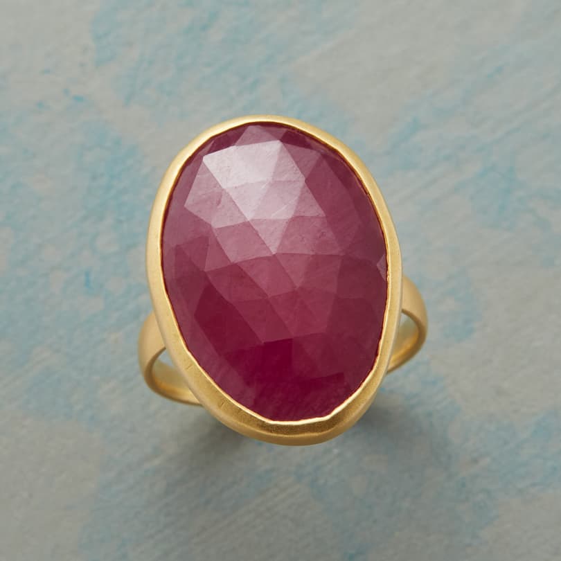 FREESTYLE RUBY RING view 1
