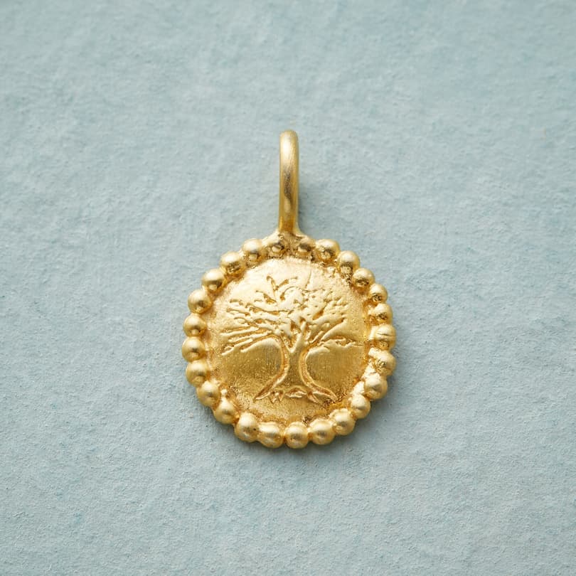 CHARMED GOLD PLATE TREE OF LIFE view 1