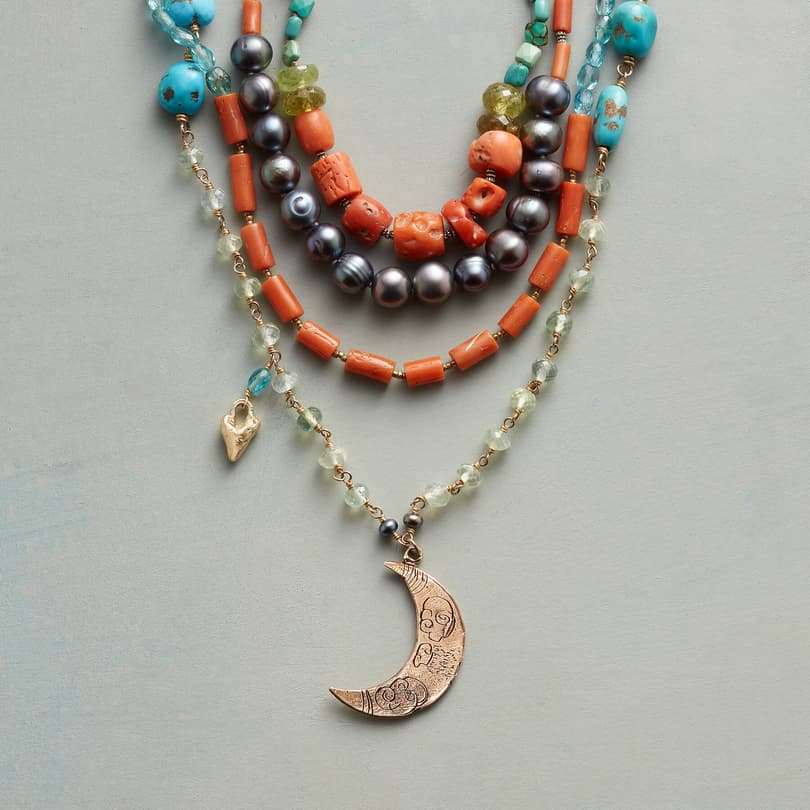 NEW MOON NECKLACE view 3