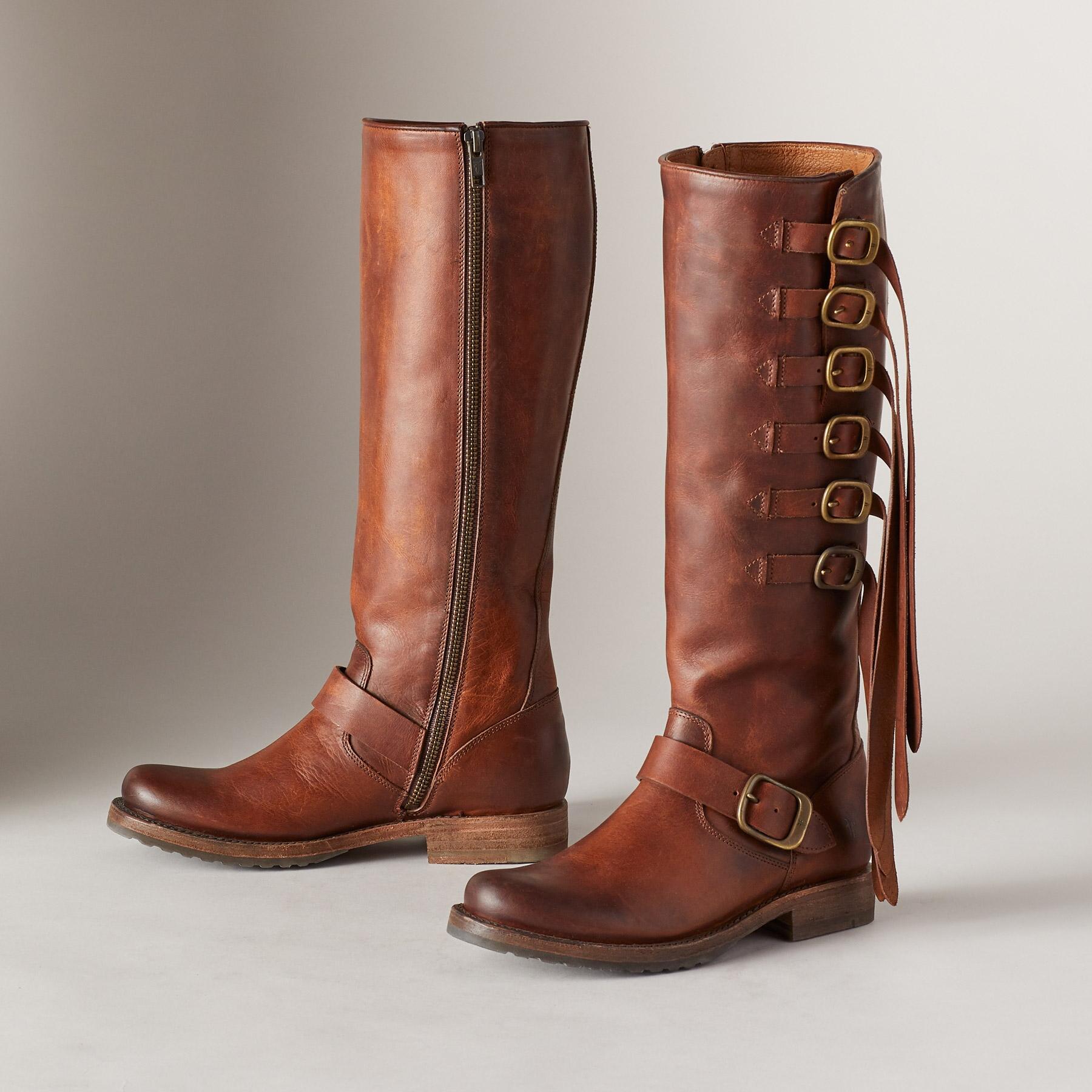 Veronica Strap Tall Boots | Sundance Catalog