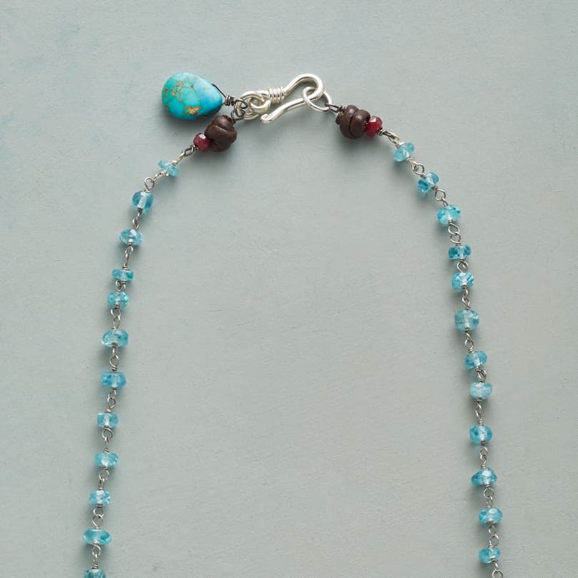 TURQUOISE TROVE NECKLACE view 2