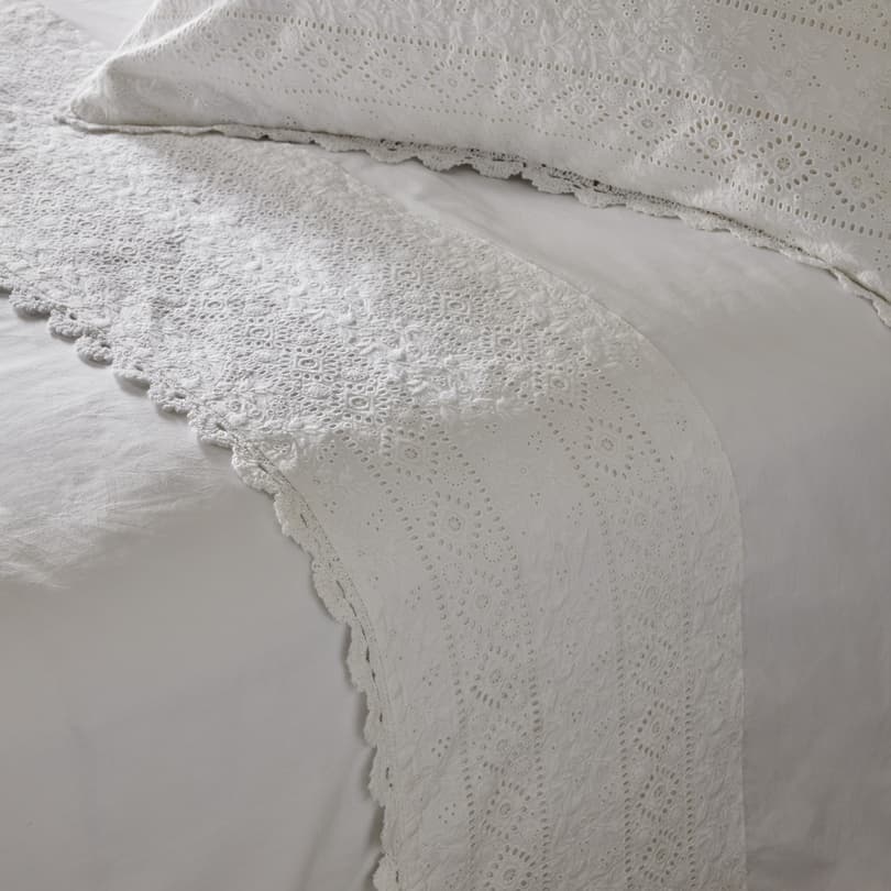 Irena Eyelet Sheet Set Sundance Catalog