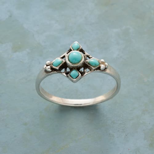 PENTIMENTI TURQUOISE RING view 1