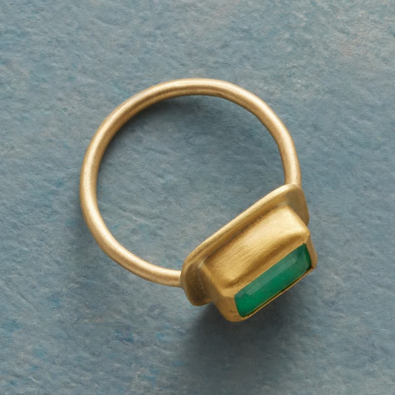 Emerald Goddess Ring View 2