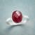 HARLEQUIN RUBY RING view 1