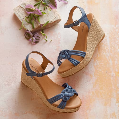 Morning Glory Sandals View 12C_NAVY