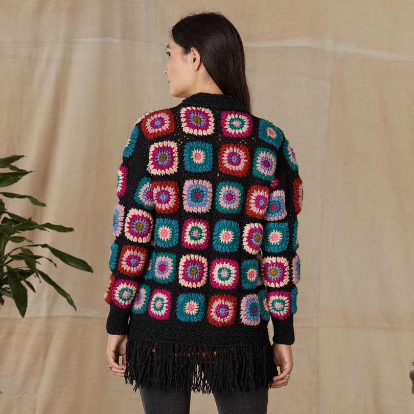 FRAN CROCHETED CARDIGAN view 2