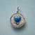 HEART OF LAPIS CHARM view 1