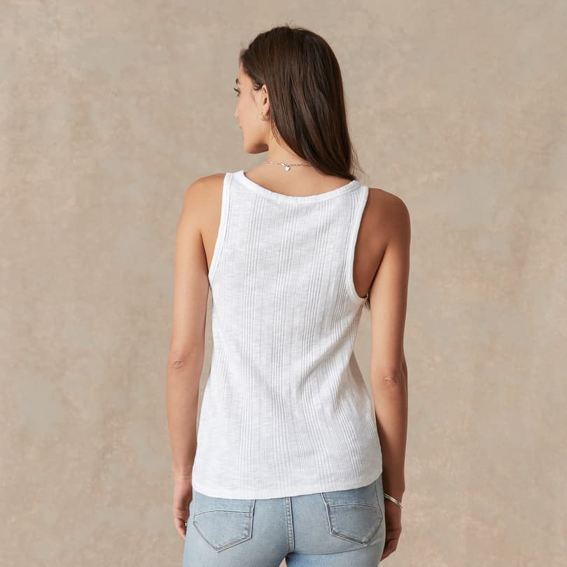 Riley Scoop Neck Tank View 4