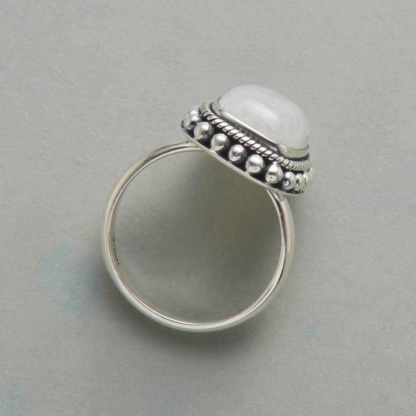 SILVER PLATTER RING view 1