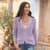 Aveline Cardigan - Petites View 14Lavender