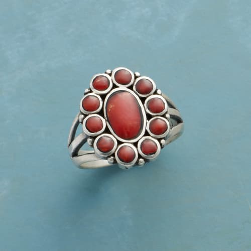 FIORE ROSSO RING view 1