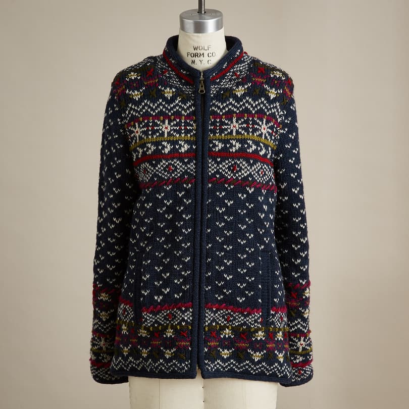 OSLO SWEATER view 1 NAVY