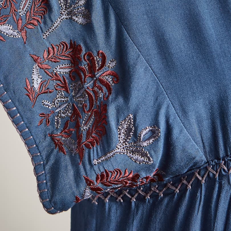 EMBROIDERED DAY DRESS view 3