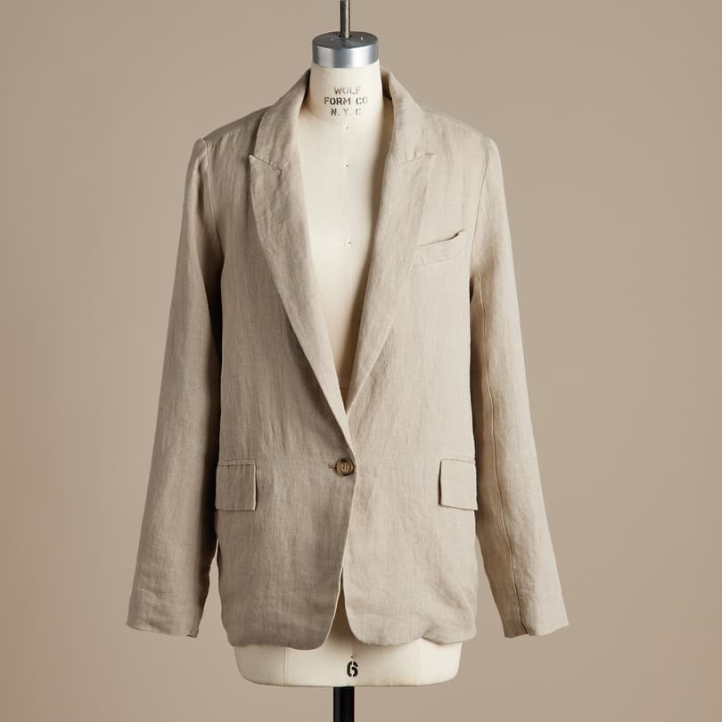 Iris Solid Blazer View 7